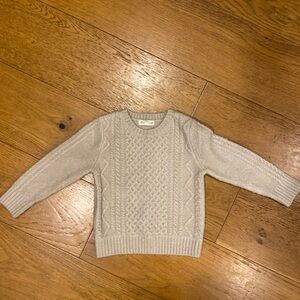 Cable Knit Sweater in Cream